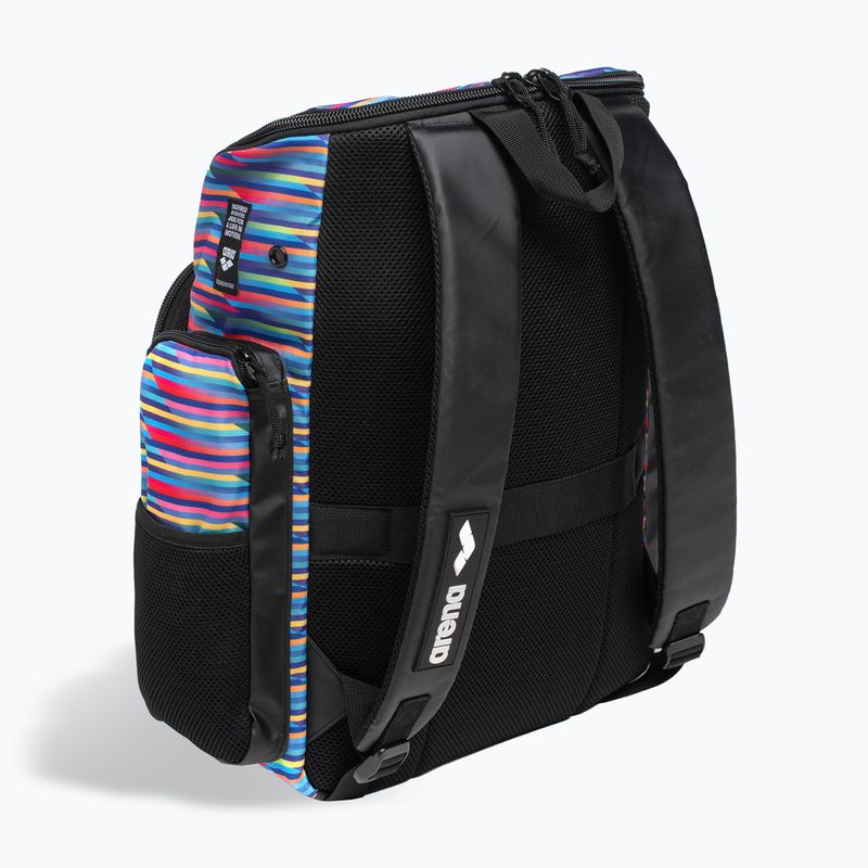 Arena Spiky III 35 l Zaino da nuoto a strisce da corsa Allover 4
