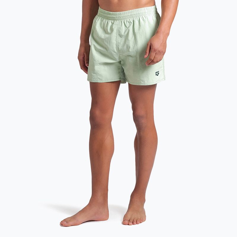 Pantaloncini da bagno arena da uomo Bywayx R verde chiaro/mangrovie 4