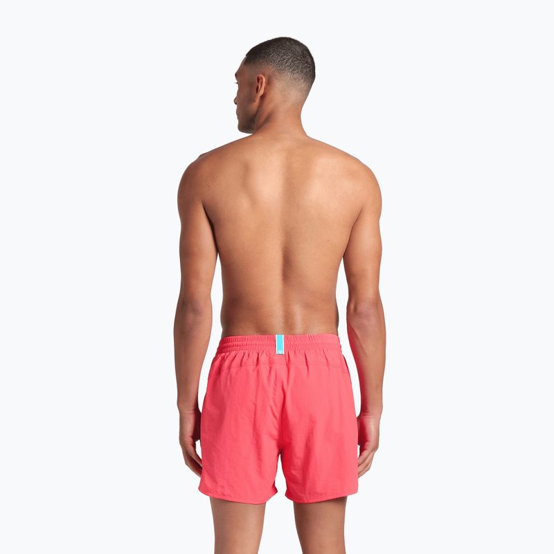 Pantaloncini da bagno arena da uomo Bywayx R calypso coral/porpora scuro 7