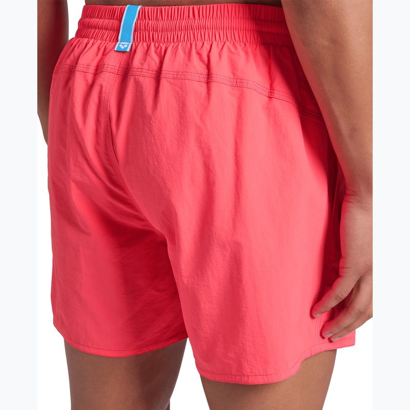 Pantaloncini da bagno arena da uomo Bywayx R calypso coral/porpora scuro 9