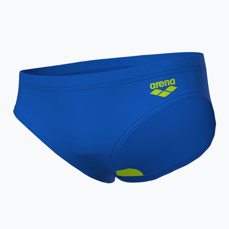 Slip da nuoto per bambini arena B Dynamo Brief R Jr blue china/artic lime 3