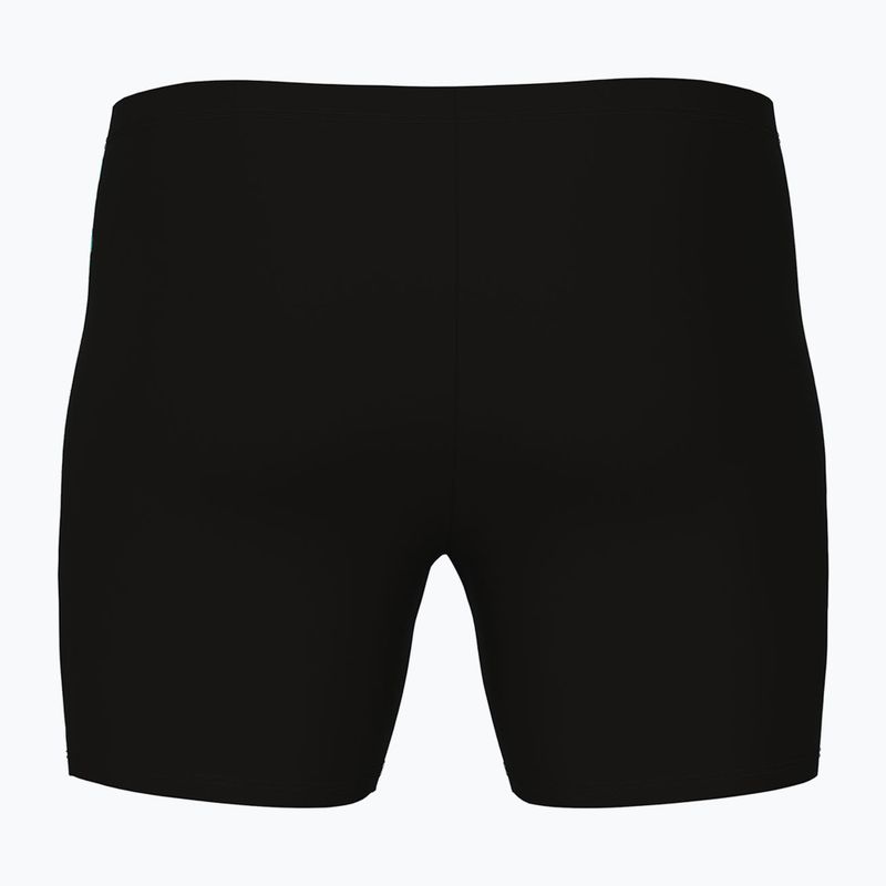 Uomo arena Kikko V Swim Mid Jammer Graphic nero/acqua boxer nuoto 2