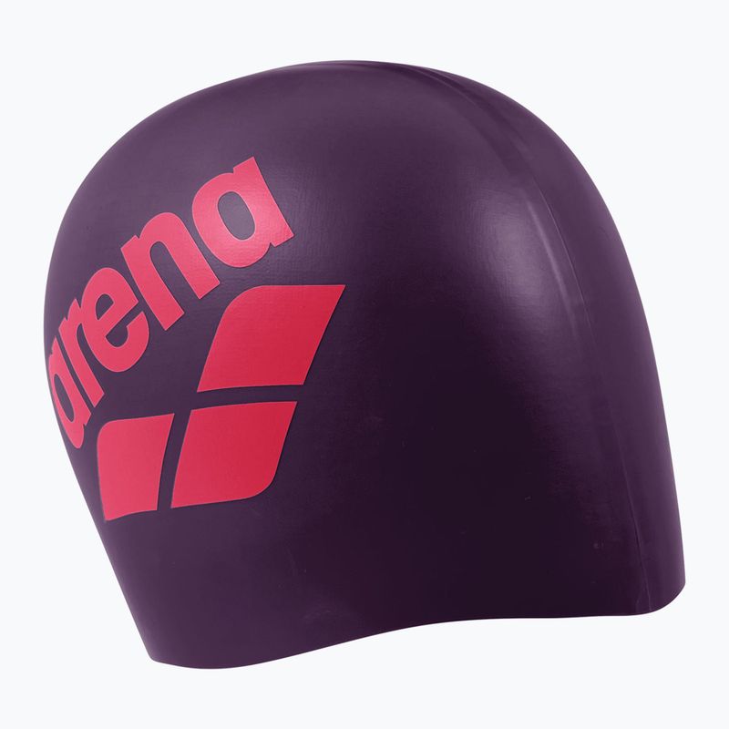 Cuffia Arena Big Logo prugna/corallo brillante 2