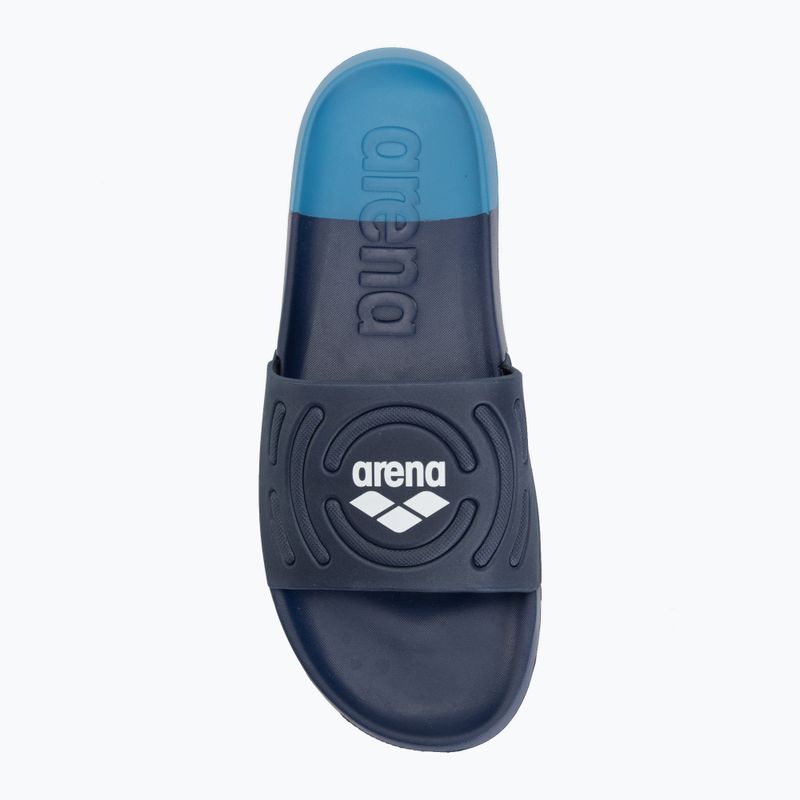 Infradito Arena Urban Active blu/bianco/turchese 5