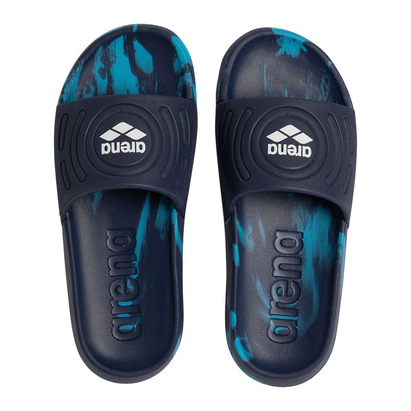 Infradito Arena Urban Active Jr per bambini navy/navy/turchese 3