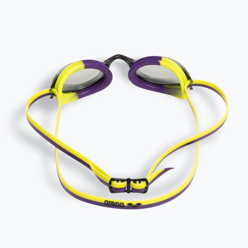 Occhialini da nuoto arena Python smoke/plum/artic lime 3