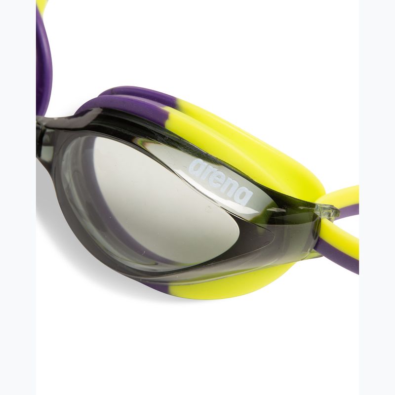 Occhialini da nuoto arena Python smoke/plum/artic lime 5