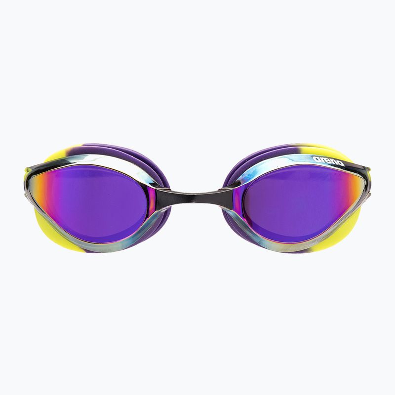 Occhiali da nuoto Arena Python Mirror viola/plum/artic lime 4