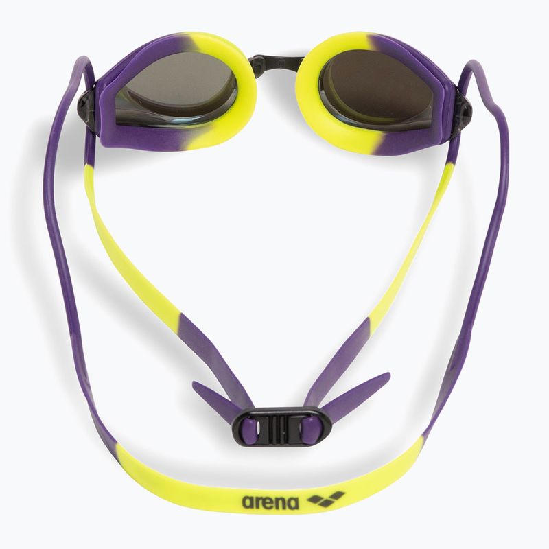 Occhiali da nuoto Arena Tracks Mirror viola/plum/artic lime 3