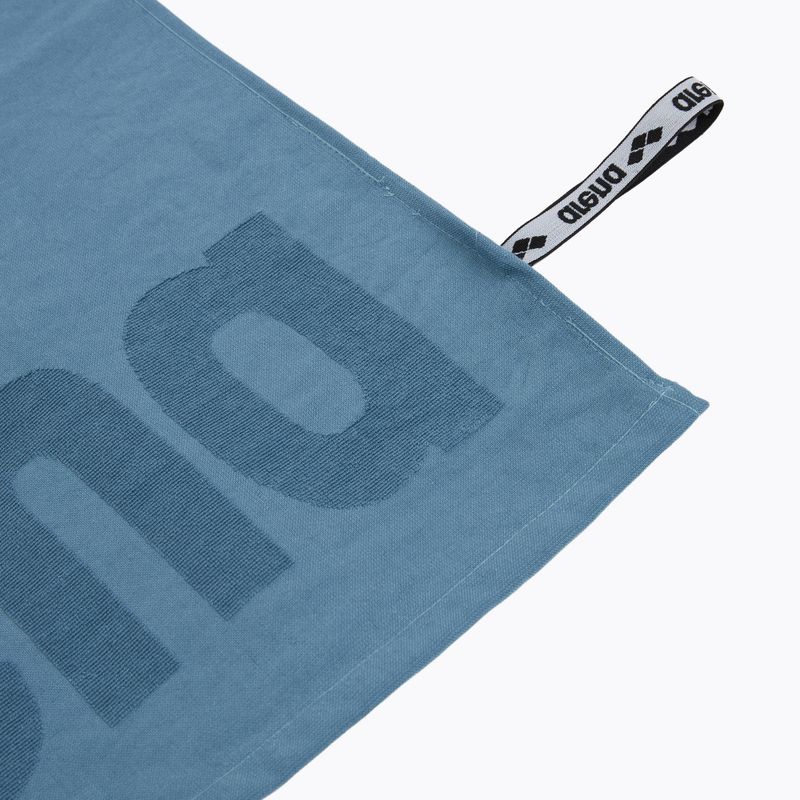 Arena Softdry Gym asciugamano grigio pietra ad asciugatura rapida 2