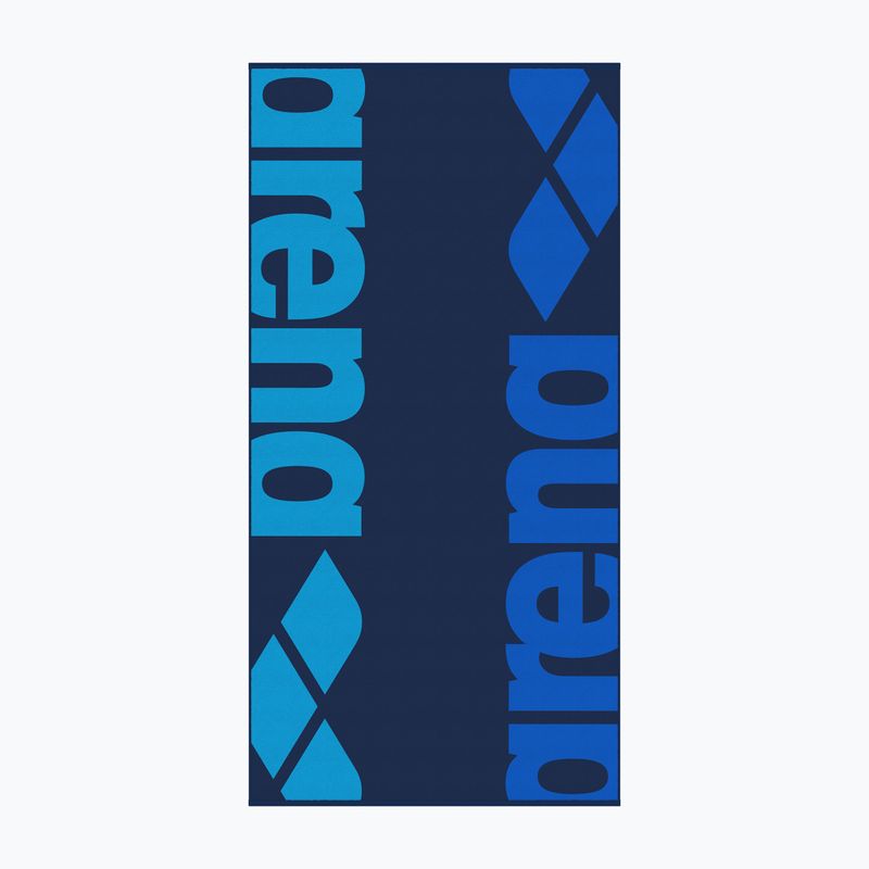 Arena Logotype Towel Velour navy multi