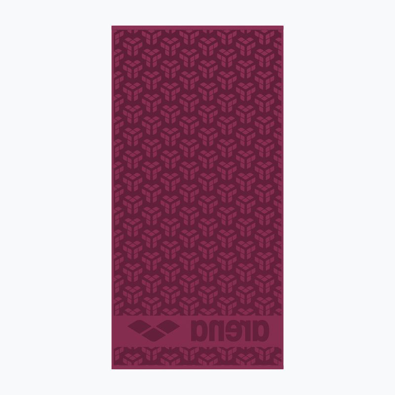 Asciugamano Arena Monogram viola scuro 2