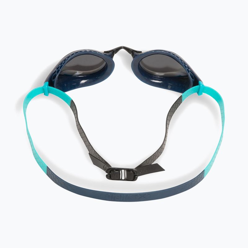 Occhiali da nuoto Arena Air-Speed Mirror argento/navy/acqua 3