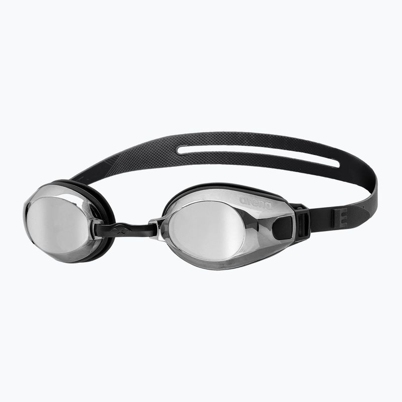 Occhiali da nuoto Arena Zoom X-Fit Mirror argento/nero/nero