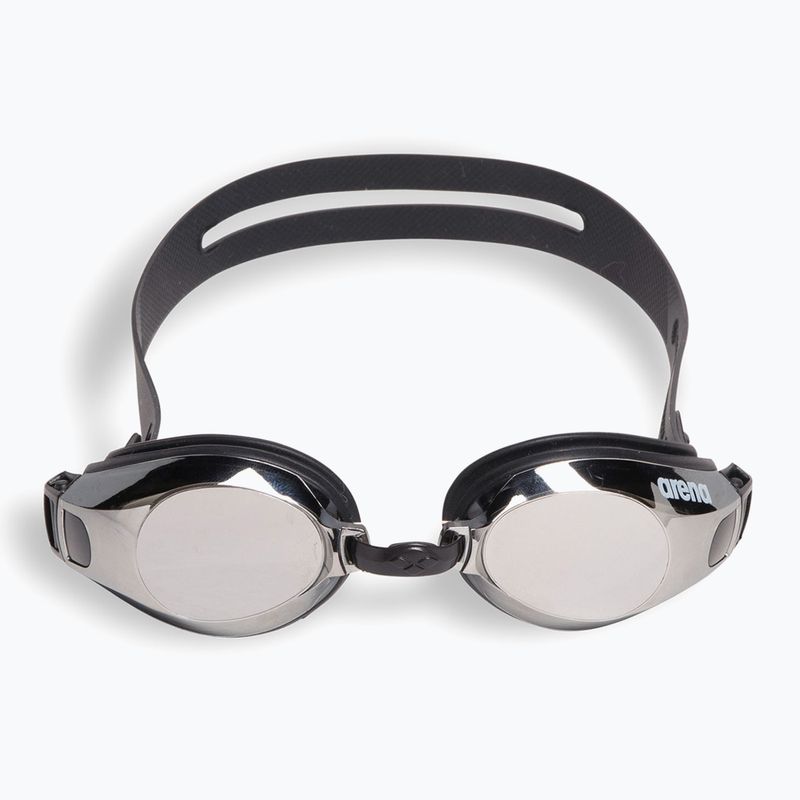 Occhiali da nuoto Arena Zoom X-Fit Mirror argento/nero/nero 2