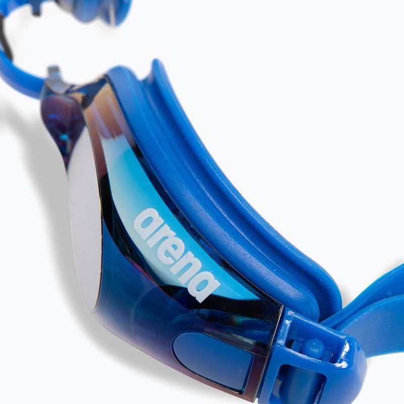 Occhiali da nuoto Arena Zoom X-Fit Mirror blu/blu/blu 6