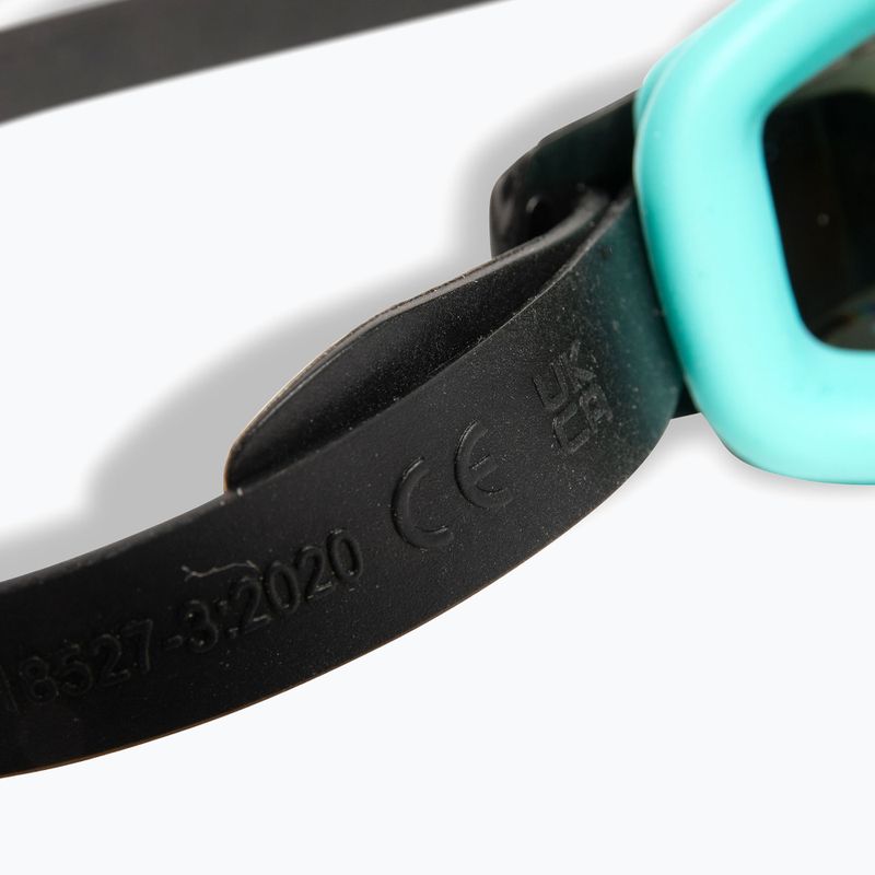 Occhiali da nuoto Arena Zoom X-Fit Mirror turchese/acqua/nero 7