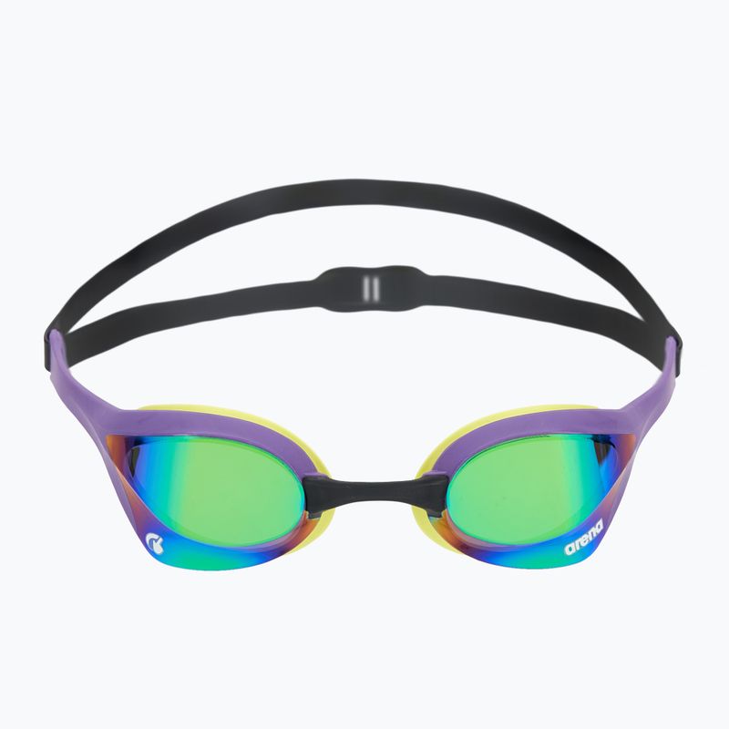 Occhiali da nuoto Arena Cobra Ultra Swipe Mirror smeraldo/plum/cyber lime 2
