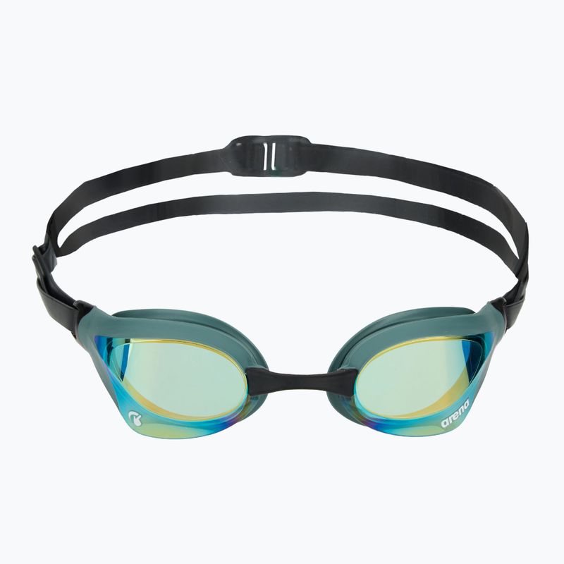 Occhiali da nuoto Arena Cobra Swipe Mirror aqua/sage/nero 2