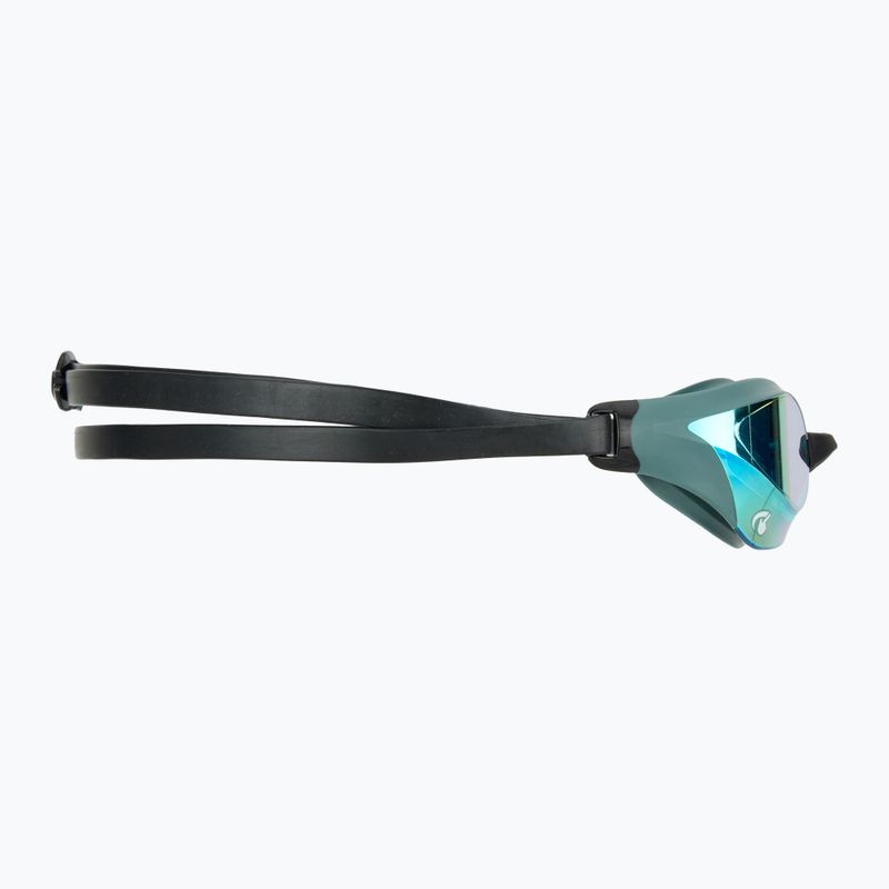 Occhiali da nuoto Arena Cobra Swipe Mirror aqua/sage/nero 3