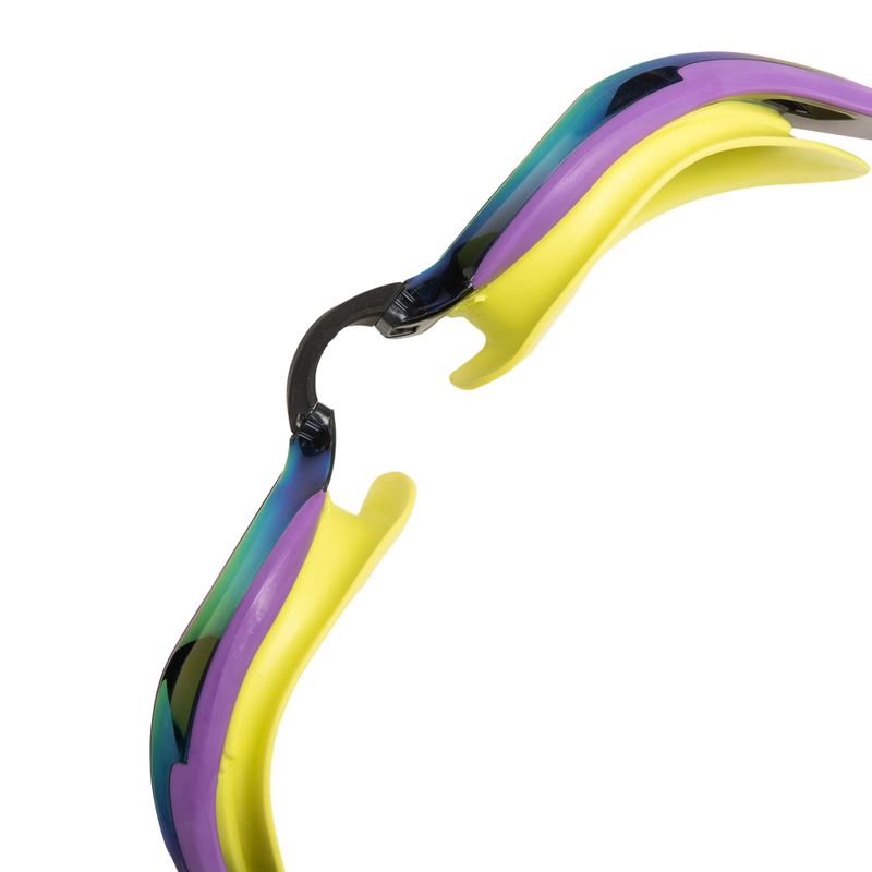 Arena Cobra Edge Occhiali da nuoto a specchio smeraldo/plum/cyber lime 5