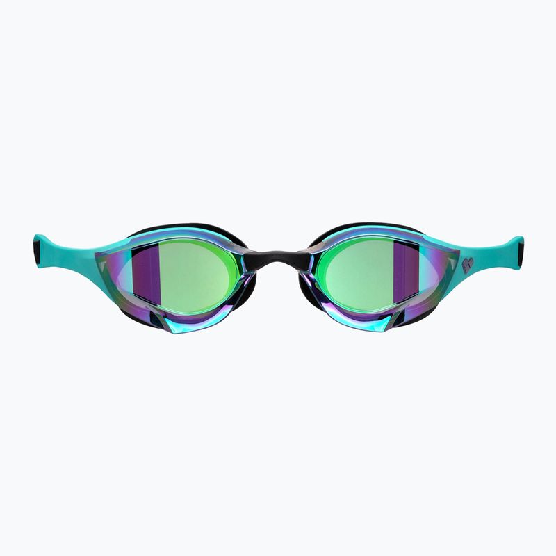 Occhiali da nuoto Arena Cobra Edge Swipe Mirror smeraldo/peacock/nero 4