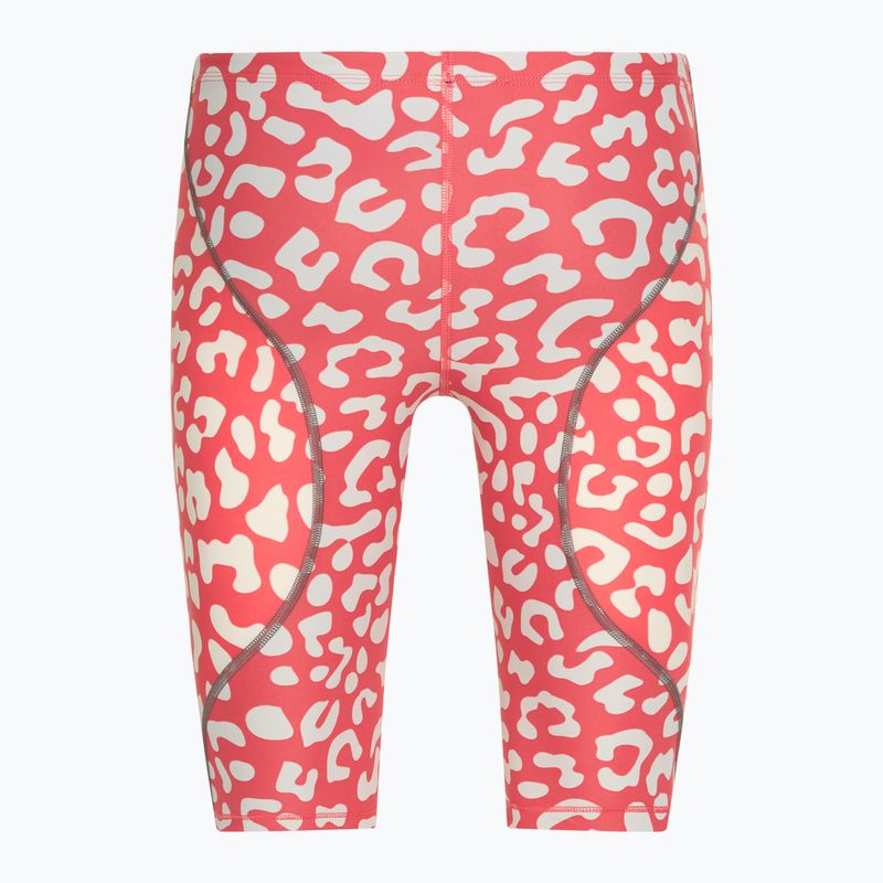 Costume da bagno uomo arena Powerskin ST Next LE Jammer leopardato geranio 2