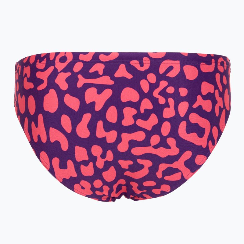 Slip da bagno stampato arena da uomo fucsia multi 2