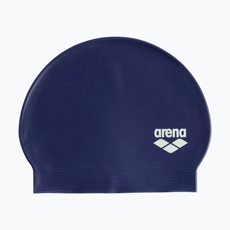 Cuffia da nuoto arena Soft Latex II navy/white