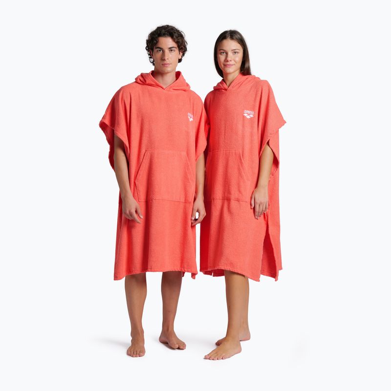 Poncho arena Cotton Poncho calypso coral/white 5