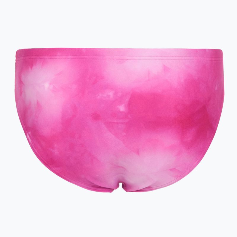 Slip da bagno arena Tie-Dye da uomo Allover rosa shocking multi 2