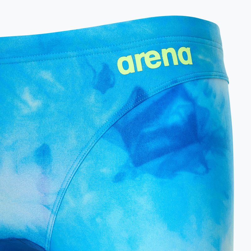 Uomo nuoto jammers arena Tie-Dye Jammer Allover Print blu multi/royal 3