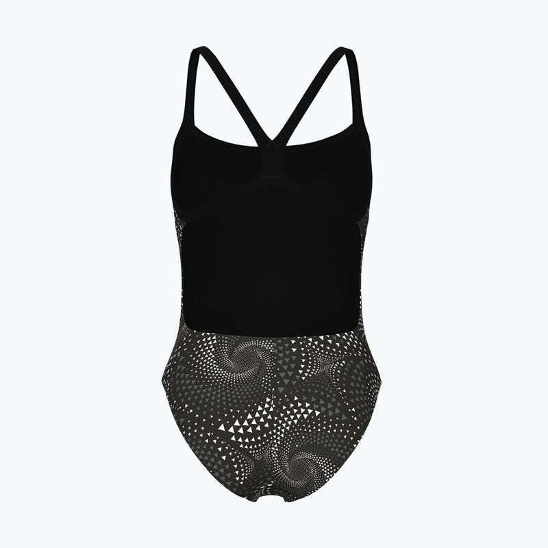 Costume intero Arena Fireflow Challenge Back nero/squadra nera da donna 2