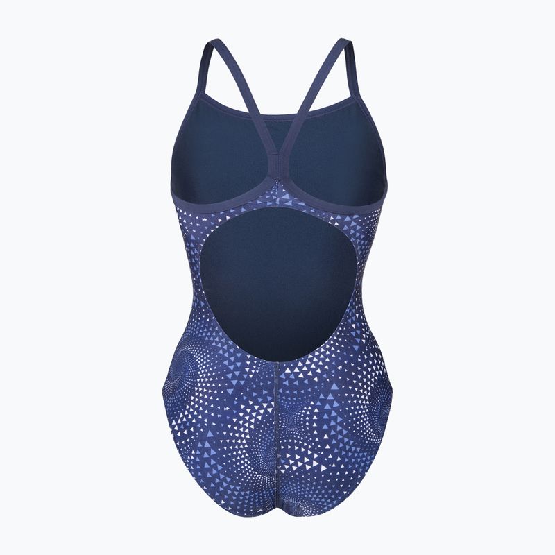 Costume da bagno intero donna arena Fireflow Lightdrop Back navy/team navy 2