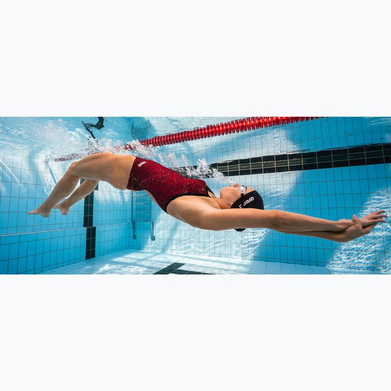 Costume intero donna arena Snake Skin Challenge navy/team redwhiteblue 7