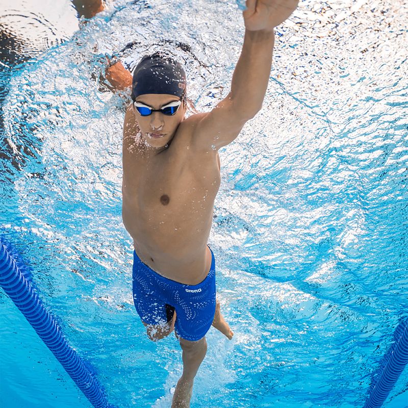 Maglia da nuoto arena Fireflow da uomo, nero/team royal 6