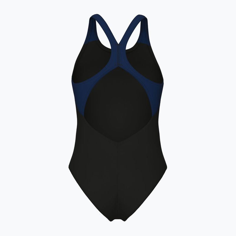 Costume intero donna arena Flowing V Back nero/navy 2