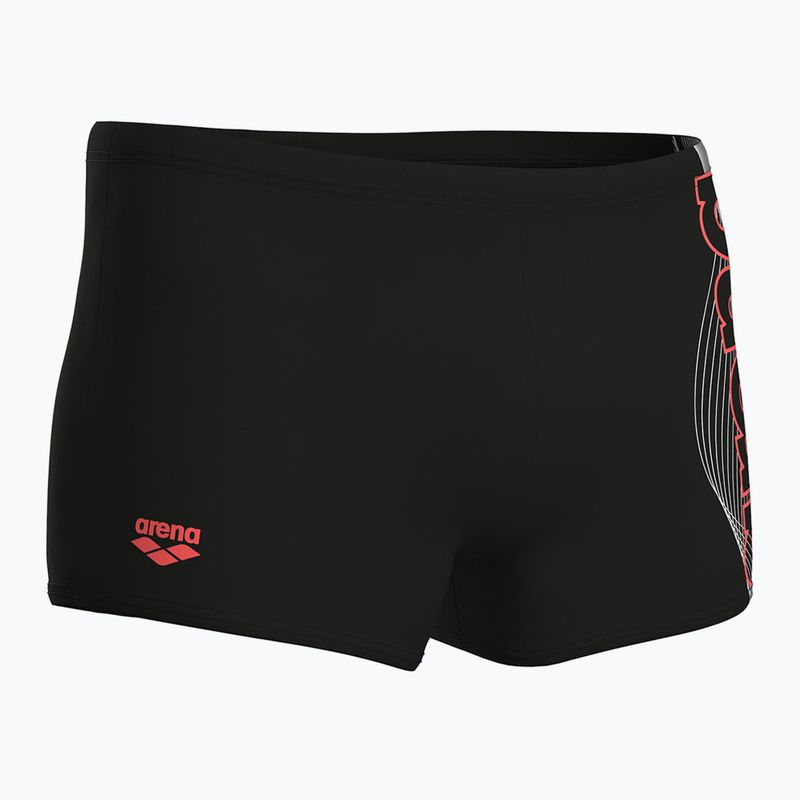 Pantaloncini da bagno arena Basic da uomo, nero 4
