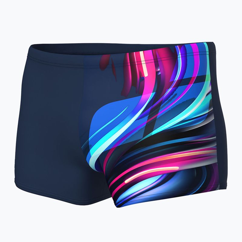 Boxer da bagno arena Bloom da uomo multi navy/navy 3