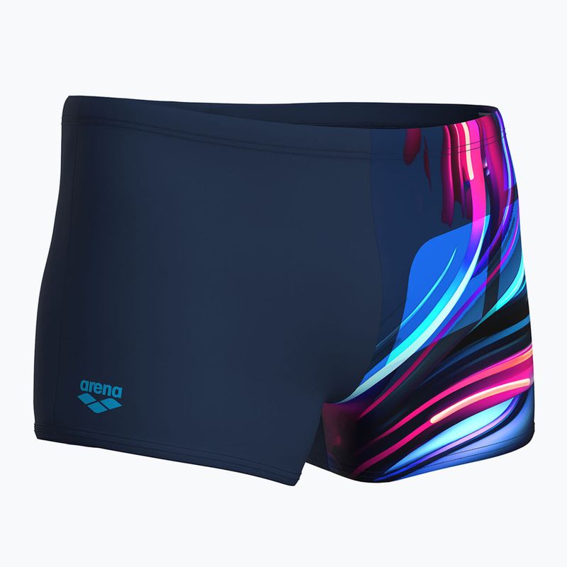 Boxer da bagno arena Bloom da uomo multi navy/navy 4