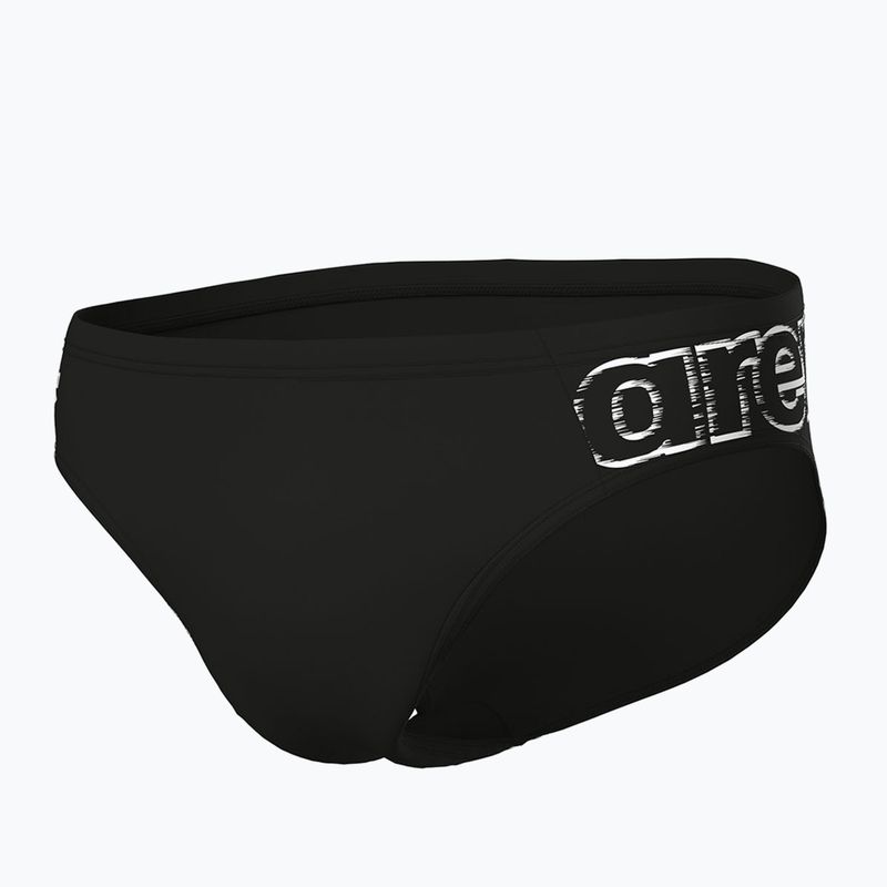 Slip da bagno arena Scratchy da uomo nero 3