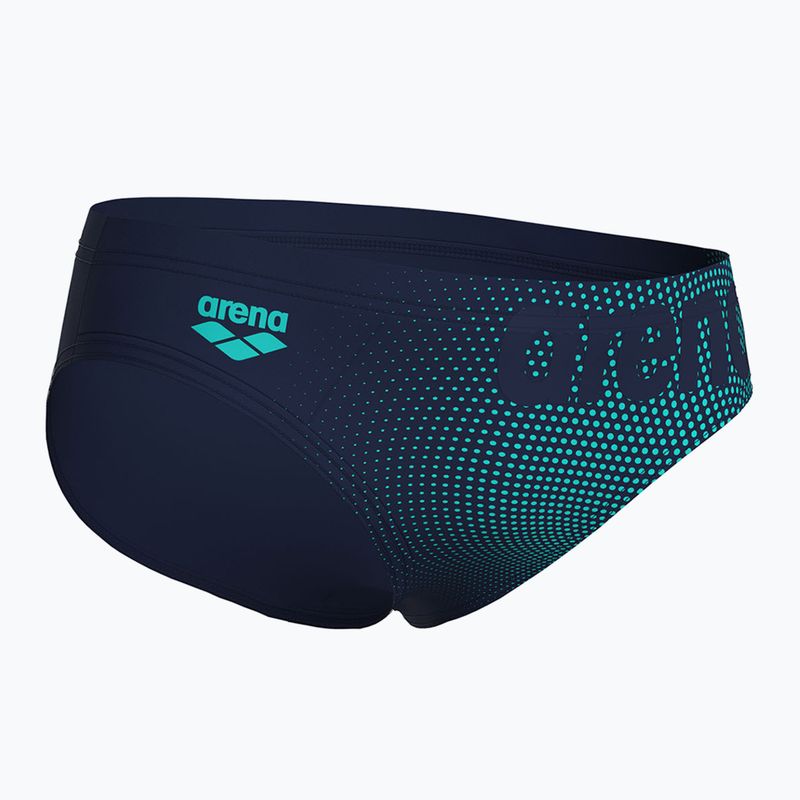 Slip da bagno per bambini arena Dim Light navy/acqua 4