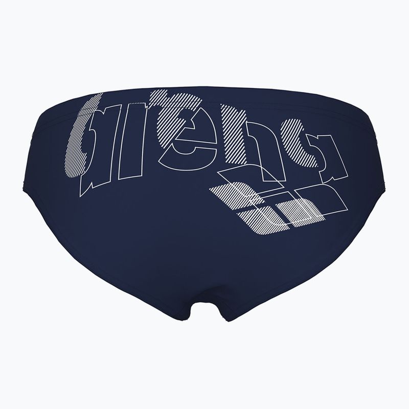 Slip da bagno per bambini arena Tales navy/bianco 2