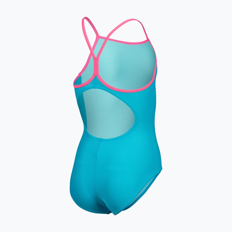 Costume da bagno intero bambino arena Light Drop Solid eyeblush/shocking pink/shocking pink 4