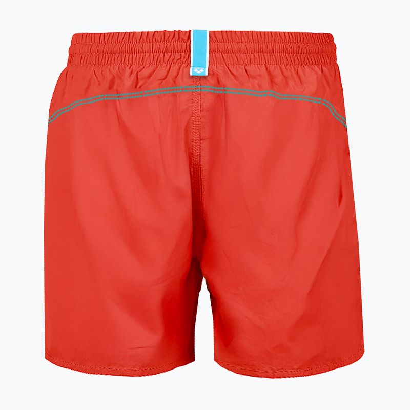 Costume da bagno corto da uomo arena Bywayx R red/turquoise 2