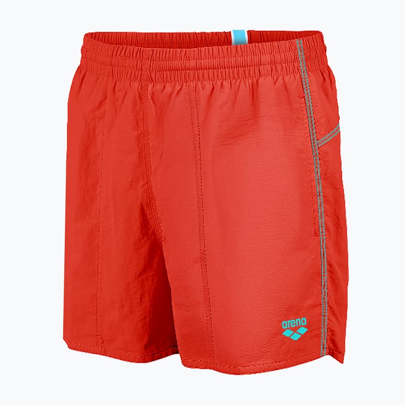 Costume da bagno corto da uomo arena Bywayx R red/turquoise 3