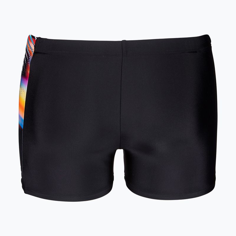 Boxer da nuoto Arena Lit Logo Swim Short black/multi 2