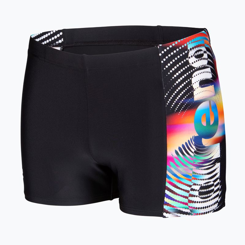 Boxer da nuoto Arena Lit Logo Swim Short black/multi 3