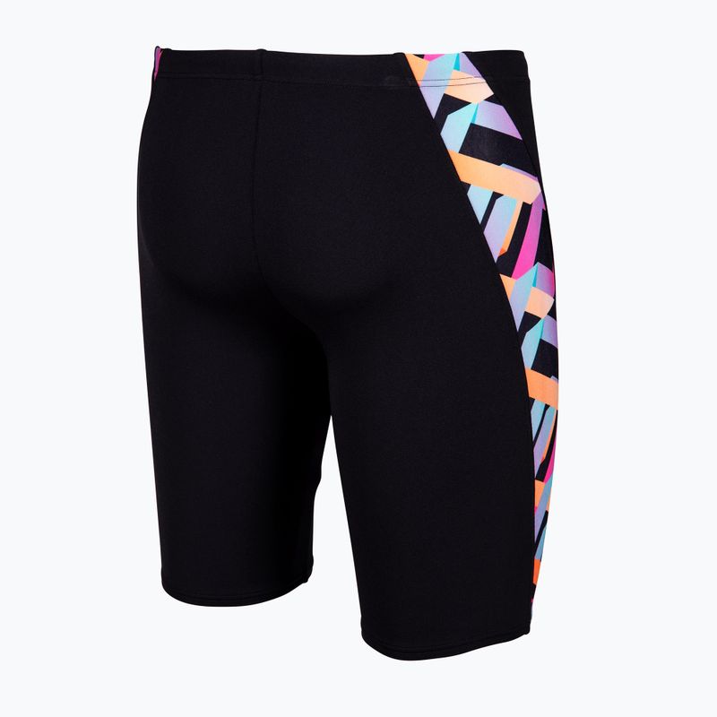 Jammer da nuoto da uomo arena Texture Swim black/black multi 4