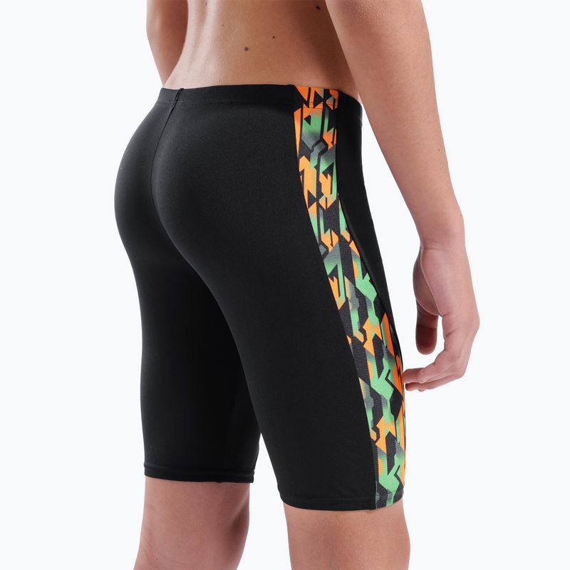 Jammer da nuoto per bambini arena Print Swim black/orange multi 9